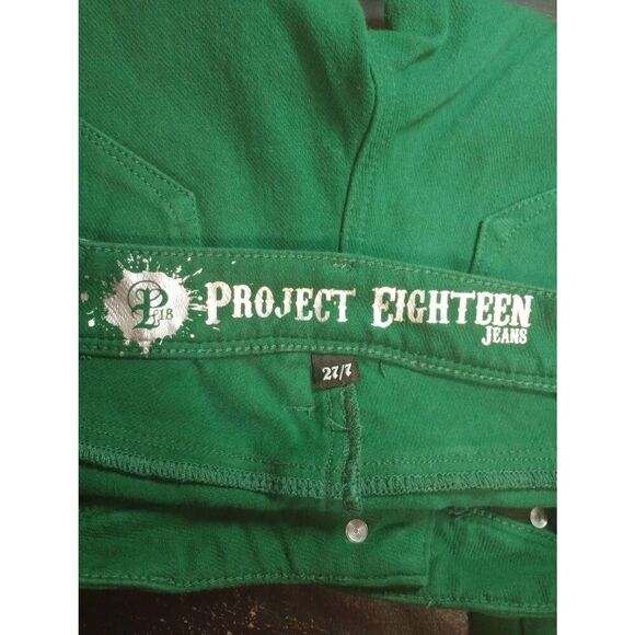 Project Eighteen Jeans Ladies‎ 27 Green Skinny - Picture 5 of 7